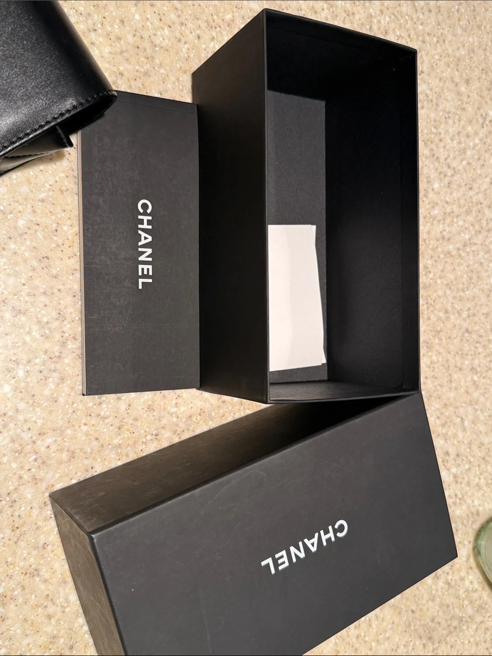 CHANEL Black Sunglasses Case
